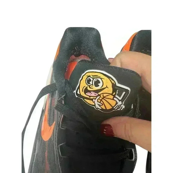 Nike Air Zoom GT Cut 2 Low Nike University Men's Basketball Orange Black 7 - Picture 6 of 13